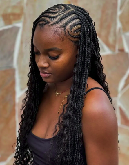 Fulani Braids feitas pela Francoise